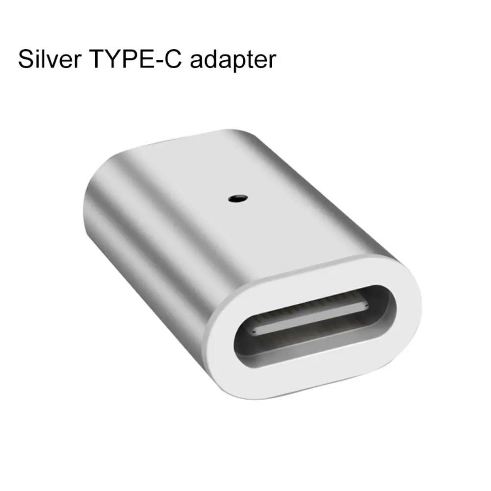 only Adapter Магнитный адаптер QC3.0 Быстрая зарядка Micro USB Магнитный преобразователь зарядного устройства для Android/IOS/TYPE-C для samsung Xiaomi iPhone - Цвет: only Adapter