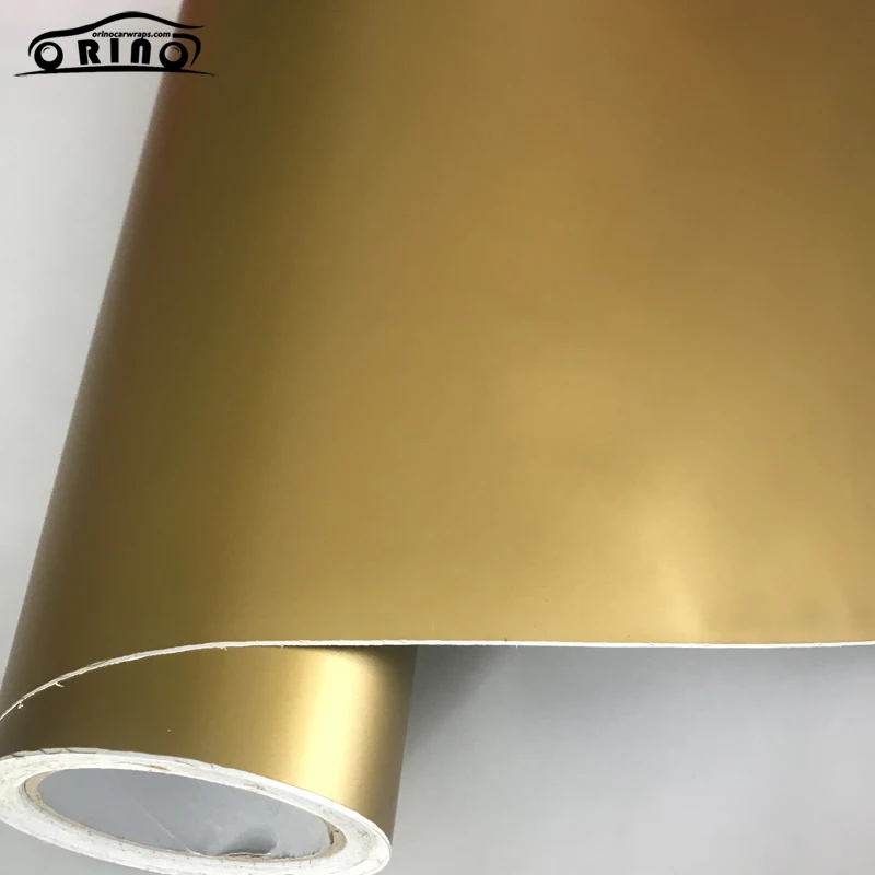 Gold Matt Vinyl Wrap Sticker-4