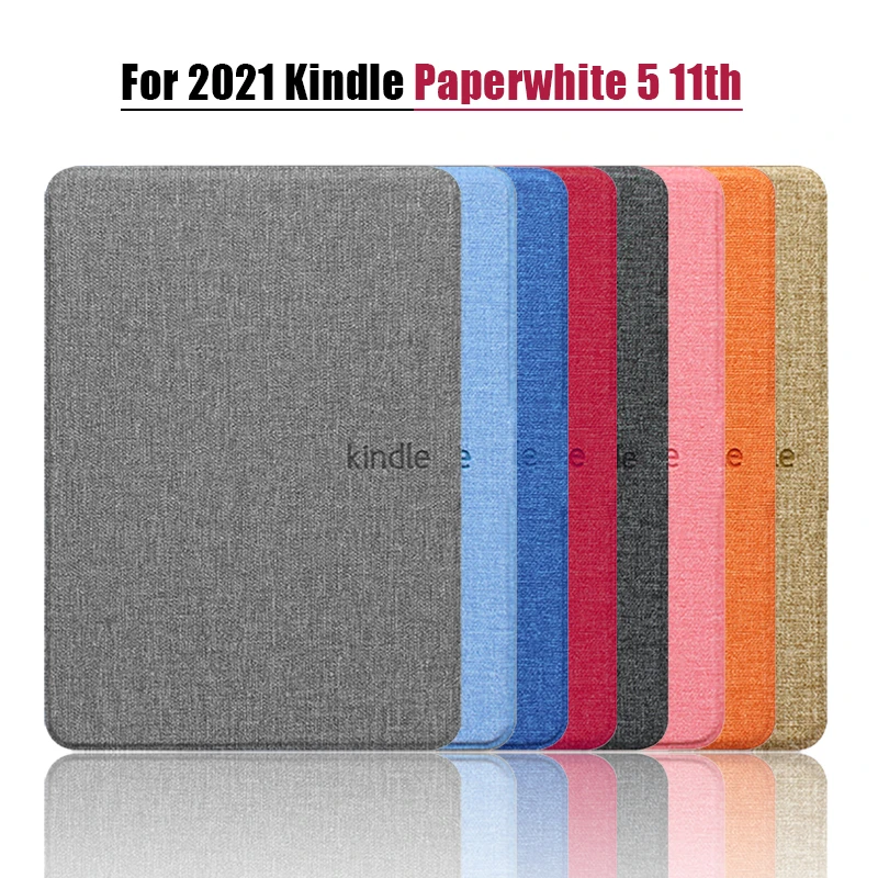 Magnetic Smart Case For Kindle Paperwhite 5 11th Generation 6.8 Inch PU Leather Cover Sleeve Funda
