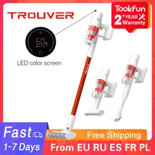 Trouver power 11 handheld aspirador de pó para casa carro sem fio varrendo 120aw 20000pa forte ciclone sucção multi escova coletor