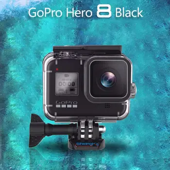 

60M GoPro Hero 8 Camera Black Underwater Waterproof Protective Housing Case