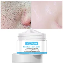 

VOVA Hyalurionic Pore Shrinking Cream Hyaluronic Acid Pores Treatment Relieve Dryness Oil-Control Firming Moisturizing Whitening