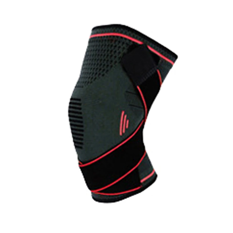 

1PC Sports Kneepad Men Pressurized Elastic Knee Pads Support Fitness Gear Basketball Volleyball Brace Protector