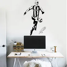 Настраиваемые Футбольные Звезды Anthony Griezmann наклейки на стену гостиная спальня экологически чистые декоративные Pai