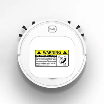 

Robot Vacuum Cleaner Intelligent Automatic Mopping Clean Robot for Hard Floor Carpet GPS Anti Theft Vehicle Security Warning