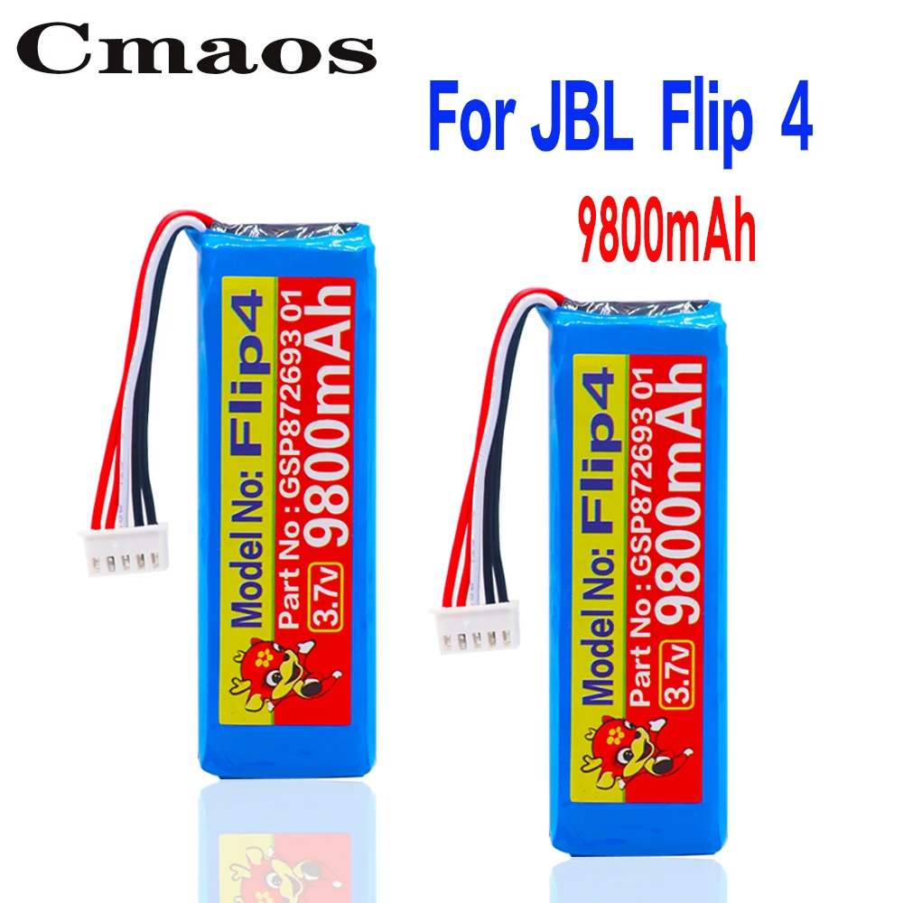 9800mAh/6800mAh Battery GSP872693 01 for JBL Flip 4 Special Edition | Электроника