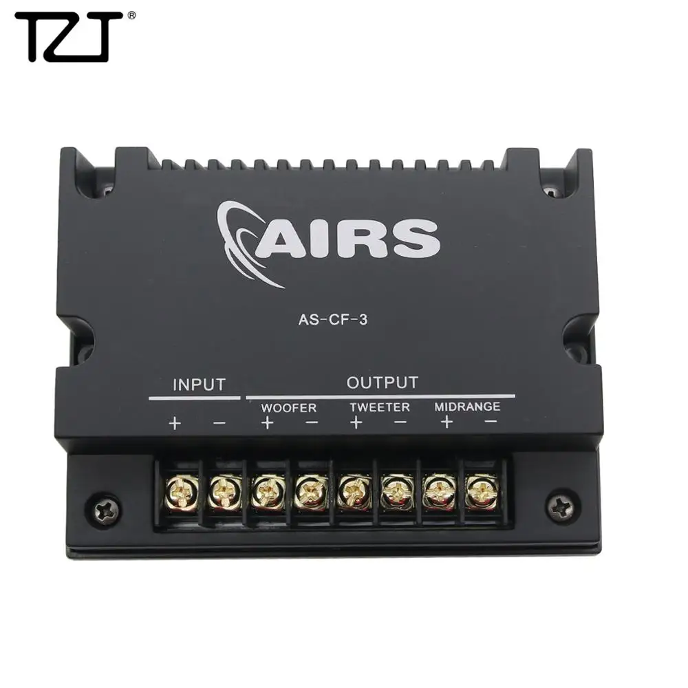 TZT HiFi 3 way Car Speaker Frequency Divider Tweeter/Mid/Woofer