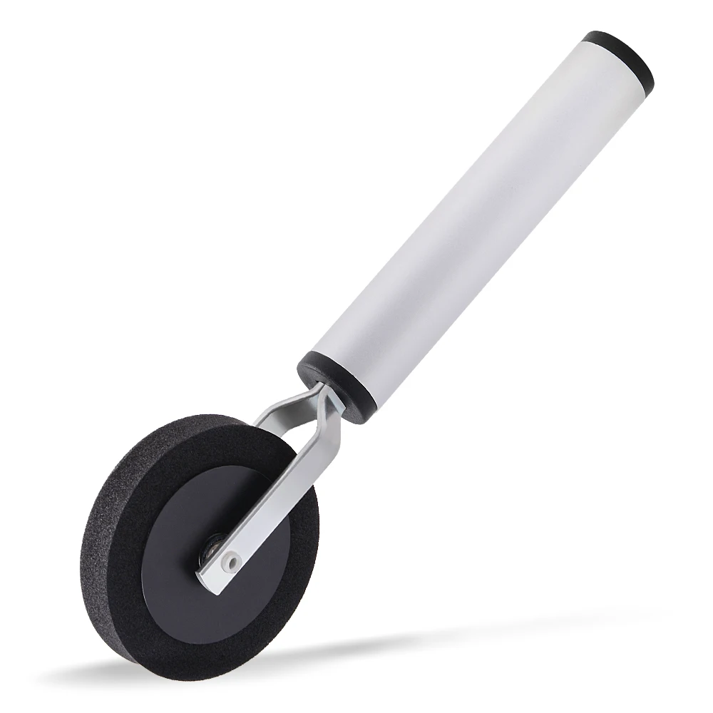 FOSHIO Vinyl Tint Rolling Wheel Sponge Anti-Static Squeegee Uneven Surface Gap Film Install Auto Wrapping Roller Car Repair Tool