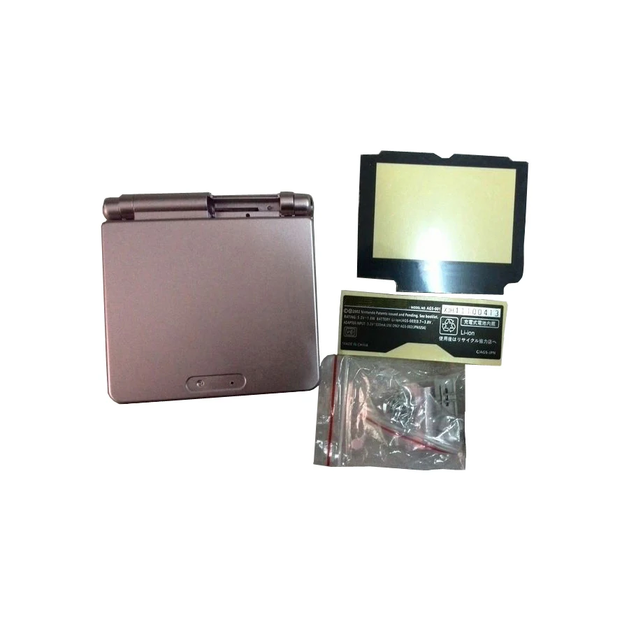 OSTENT полный корпус Оболочка Чехол Замена для nintendo GBA SP Gameboy Advance SP - Цвет: Розовый