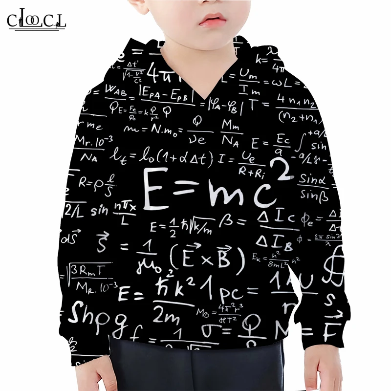 

Geometry Physics Chemistry Formula Hoodie 3D Print Boy Girl Family Matching Clothes Childrens Hoodies Harajuku Kids Tops M117