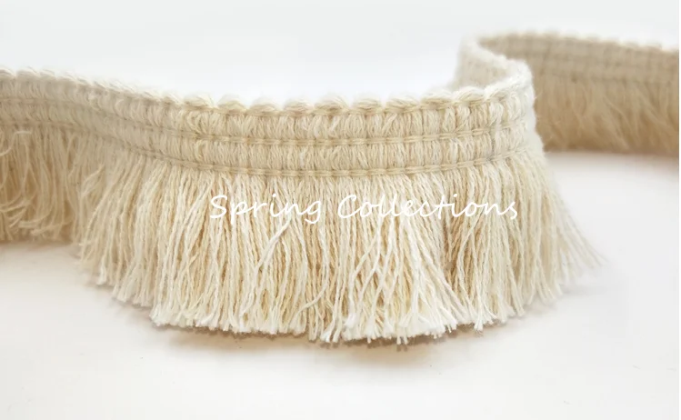5M/lot 4CM width Thicken cotton thread trimming,fringe,trim, for diy sofa,pillow,curtain,soft cloth accessory