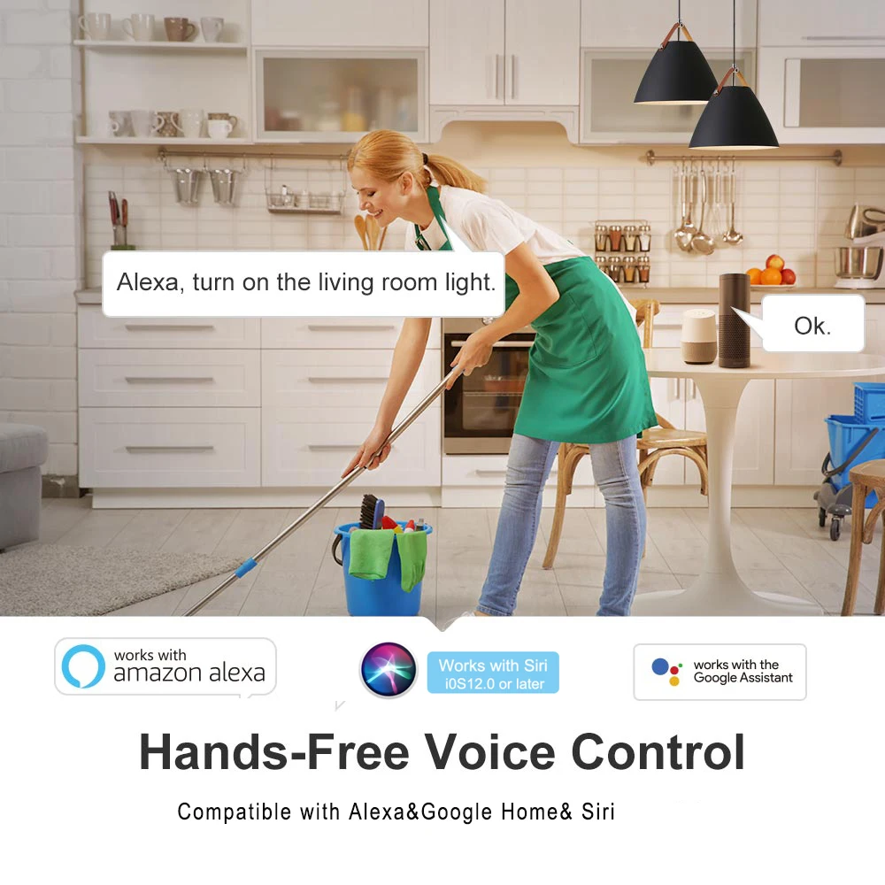 Умный шлюз Tuya ZigBee хаб для автоматизации дома работает с приложением Alexa Google