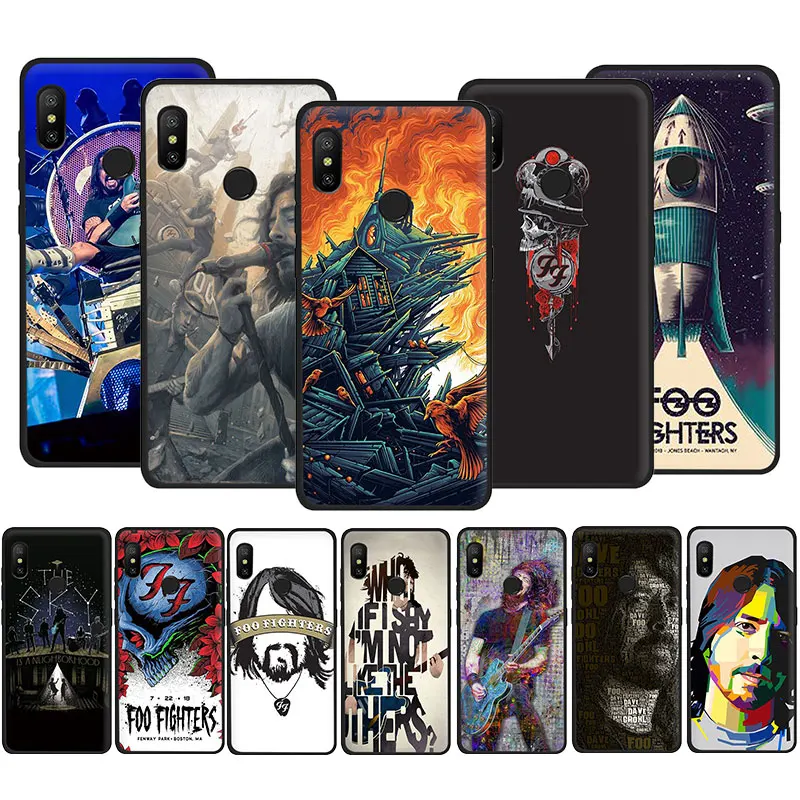 Чехол для телефона Foo Fighter из мягкого ТПУ Для Xiaomi Poco X3 Nfc Mi 8 9 10 SE A2 A3 Lite 6 A1 2s Max 3 F1 9T CC9e