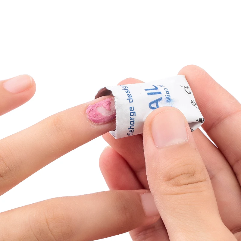 Nail Art Cleaner Gel Polish Remover Wraps Lint-Free Wipes for Manicure Cleanser Nail Art UV Gel polish Remover Set Tool nail polish remover nail gel remover nail polish remover wipes nail polish remover wraps
