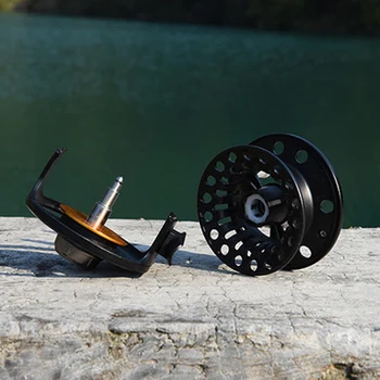 

Interchangeable Fly Fishing Reel Wheel 1:1 Gear Ratio Ice/raft Tool LEO