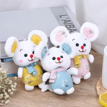 Сладкое сердце крыса кукла подвеска плюшевая игрушка китайский стиль ткань брелок орнамент деятельности подарок