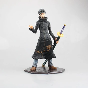 

23cm anime one piece Trafalgar Law PVC action figure toy anime Two years later Queen qiwuhai Trafalgar Law collectible model toy