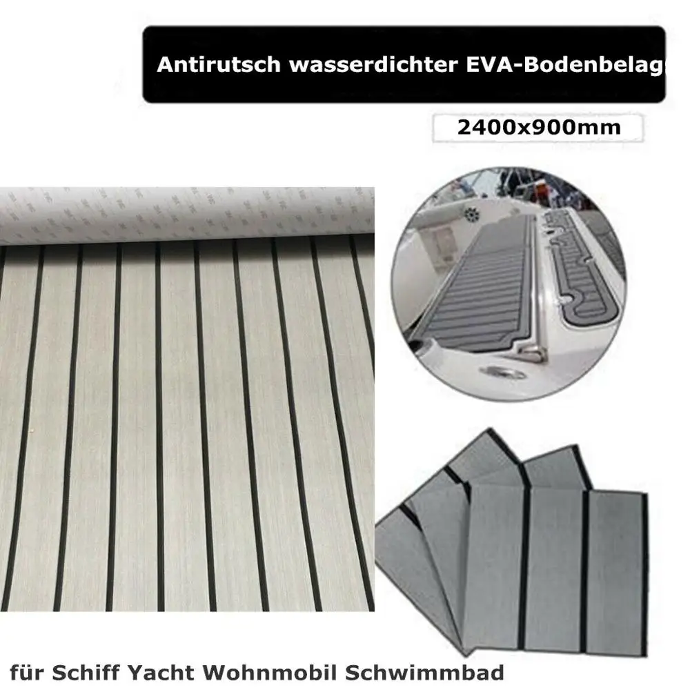 

EVA Foam Flooring Floor Mat Teak Floor Safe Game mat Self-adhesive for Yacht Boat Ship