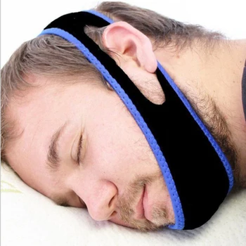 

2020 New Anti Snore Belt Jaw Solution Support Sleep Stop Snoring Chin Support Straps for Night Care Tools Face-lifting beauty