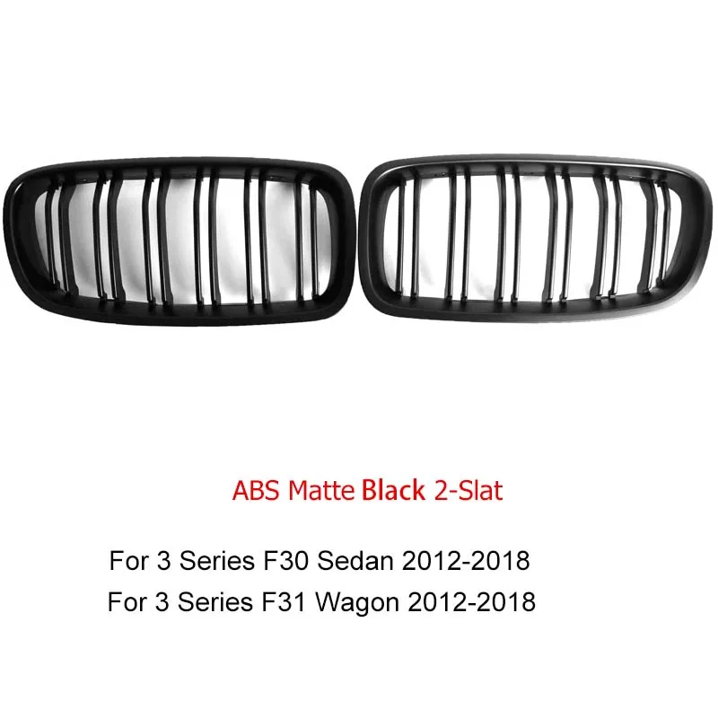 Kühlergrill für BMW F30 F31 M3 2012+ Niere grill Schwarz