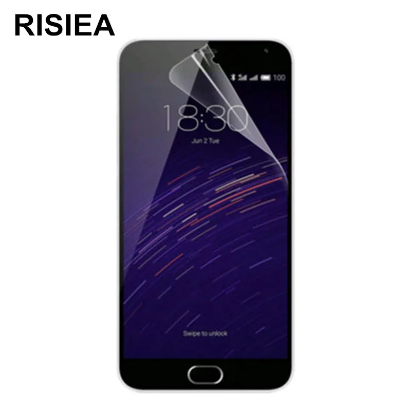 

3pcs Clear glossy Screen Protector Protective Guard Film For Mei zu m6 note 8 9 m6s m5 note m5s m5c m3s m3 note e 2 3