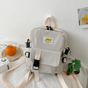 

2020Backpack women new Korean version of Harajuku port style men and women's multi purpose chaoku Student bag