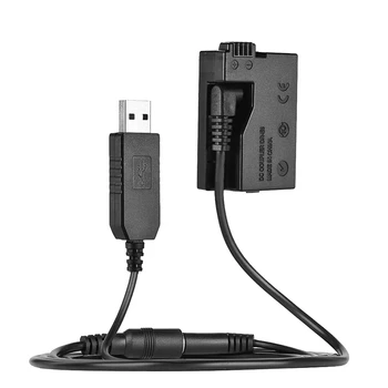 

DR-E8 Dummy Battery with DC Power Bank USB Adapter Cable Replacement For LP-E8 For Canon EOS 550D 600D 650D DSLR Cameras