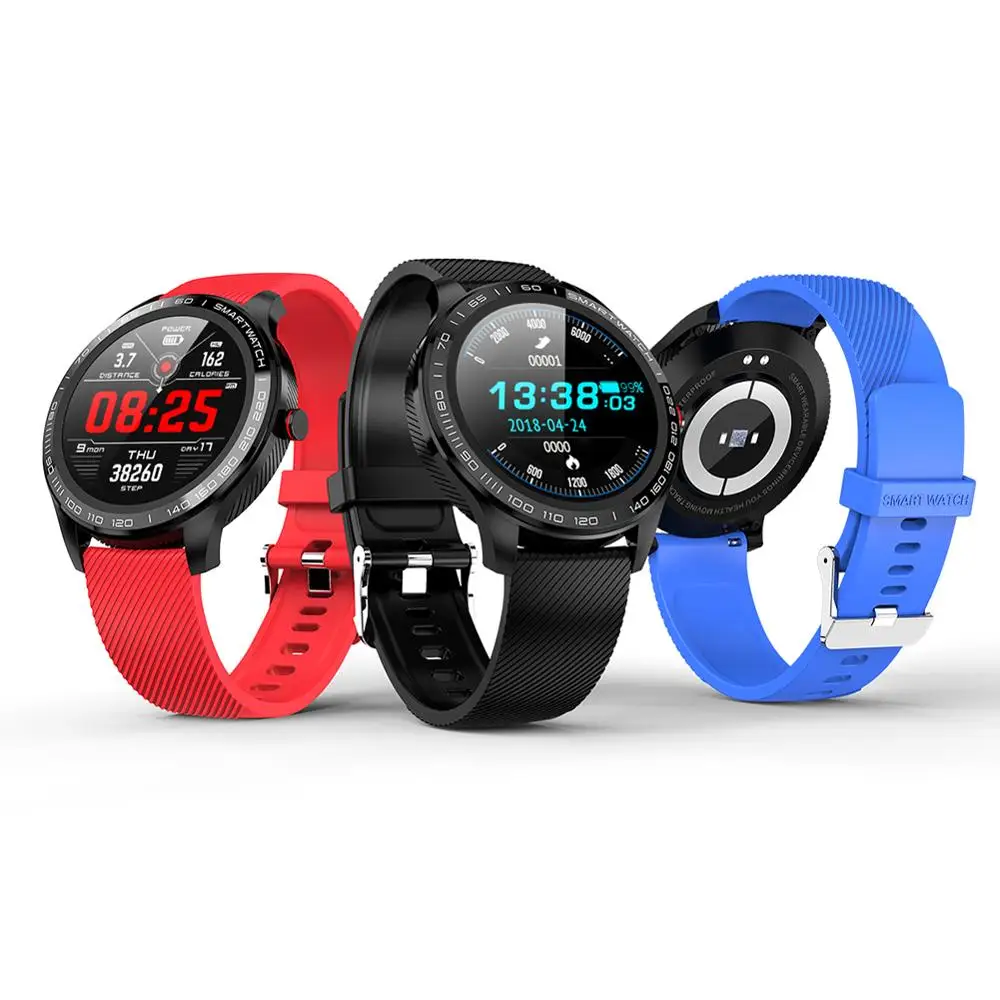 

L9 Men Smart Watch IP68 grade ECG PPG Heart Rate Blood Pressure Fitness Tracker IP68 Waterproof Wristwatch Business VS L5 L7 L8