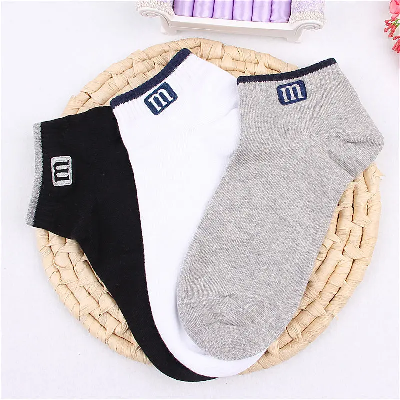 

MRMT 2024 Brand Women'S Socks Cotton Pure Color Jacquard Socks For Female Casual Socks Shallow Socks