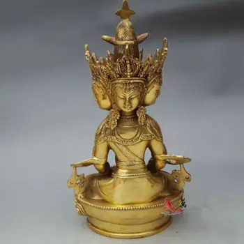 

Buddhist brass VAIROCANA, Herr der Mitte buddha statue