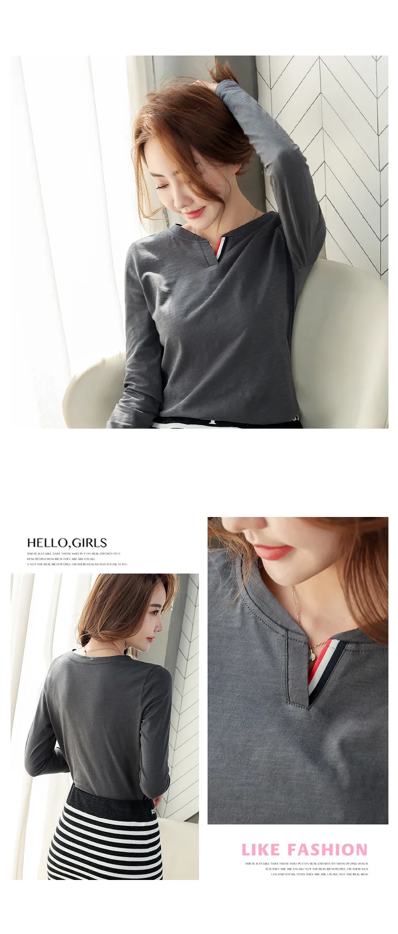 Shintimes Camiseta Mujer, винтажная женская футболка с длинным рукавом, женская одежда, Корейская одежда, футболка, женская футболка