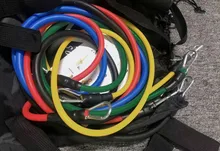 Juego de bandas de resistencia para musculación, equipo de gimnasio en casa, entrenamiento de pesas profesional, bandas de goma elásticas, expansor de entrenamiento