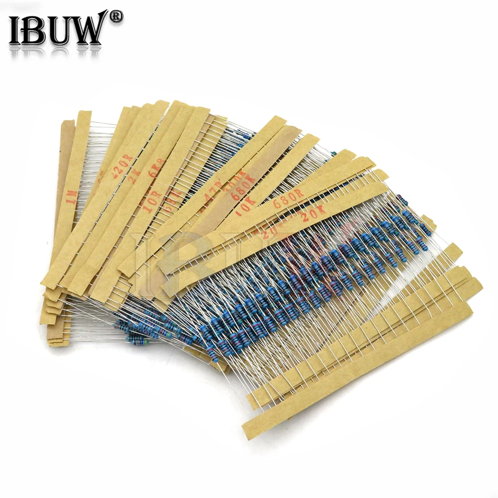 Kit 600 Resistori A Film Metallico - Precisione E Affidabilità Per Fai Da Te - Foto 13