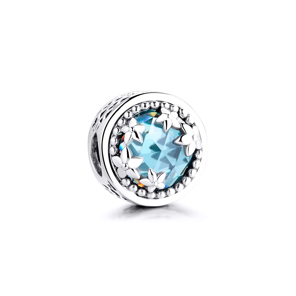 

CKK Radiant Plumeria Хрустальные Подвески подходит браслет в европейском стиле Argent Charm 925 пробы серебряные металлические бусины для изготовления ювелирных изделий kralen