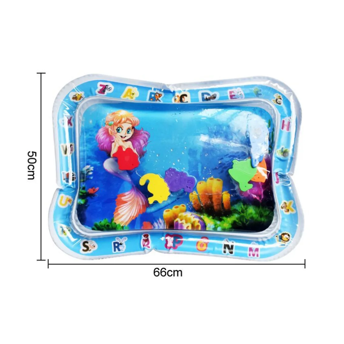 Baby Kids Water Play Mats Inflatable Infants Tummy Time Playmat Toys Fun Activity Carpet Hand-eye Coordination Toys for Children - Цвет: N