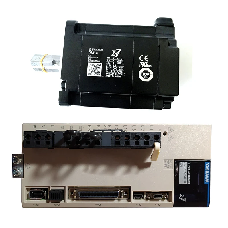 

Оригинальная фотография SGD7S-5R5A00A202 + SGM7J-08AFA61 Servo Yaskawa Kit