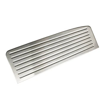 

Stainless Steel Non-Slip Foot Rest Pedal Pad Cover Trim for Volvo XC60 2018-2019