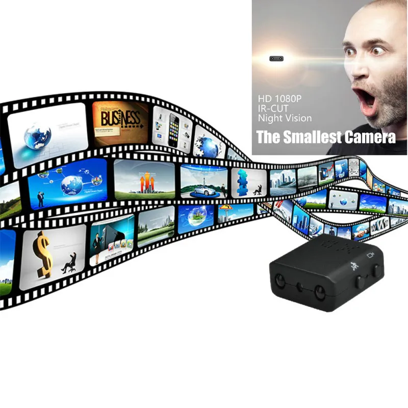  HD Infrared Night Vision Security Cameras Loop Recording Support 32GB Card 1080P XD IR-CUT Smart Mi