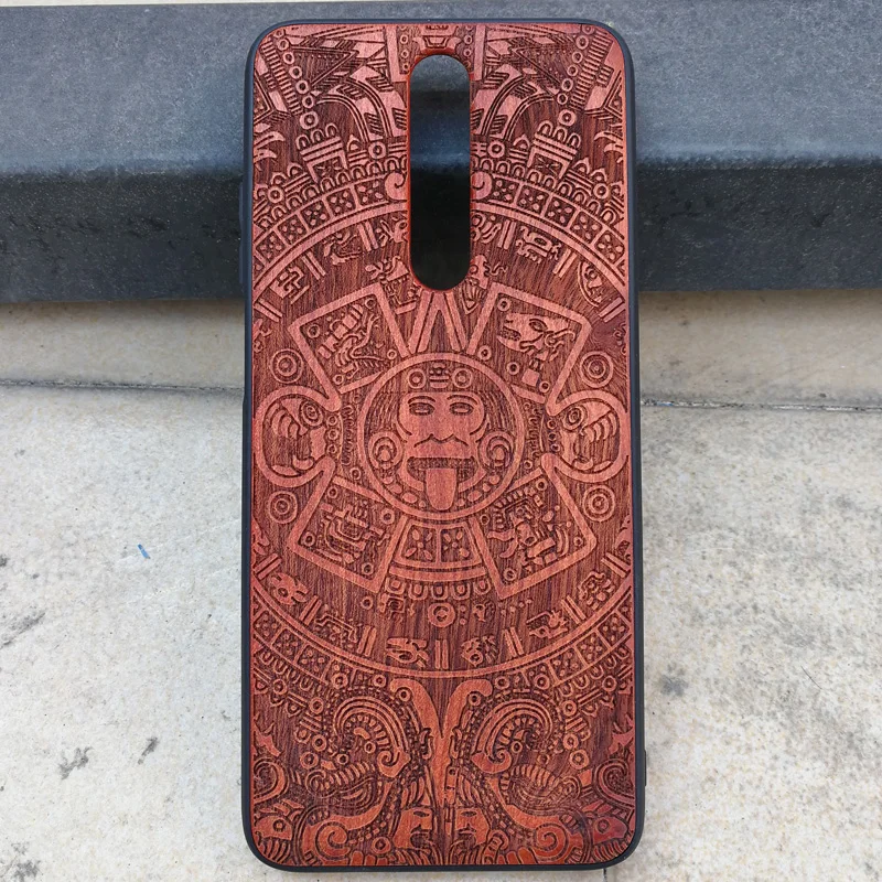 3D резной деревянный чехол для Xiaomi Poco X2 Redmi K30 K30i 5G дерево узор рельефный