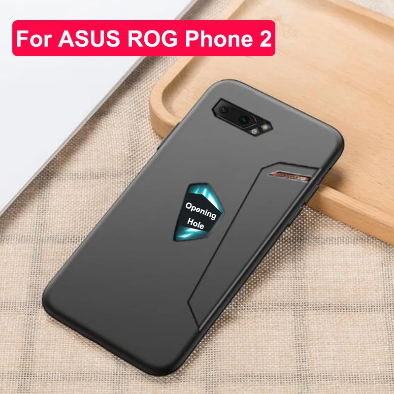 Asus ROG Phone2 ZS660KL Asus_I001D защитный чехол мягкий матовый Силиконовый чехол для телефона ROG II 2 мягкий ТПУ противоударный