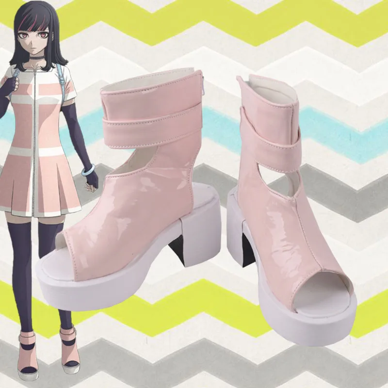 

Unisex Anime Cos Akudama Drive Cosplay Costumes Boots Shoes Custom Made 02