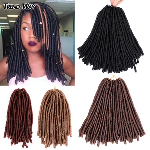 Image for Synthetic Braiding Hair Extensions 14inch Soft Fau 