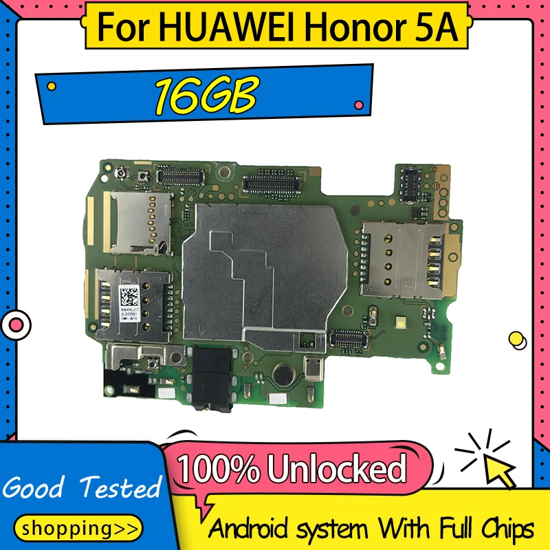 100% разблокированная материнская плата 16 Гб для HUAWEI Honor 5A сменная Логическая с
