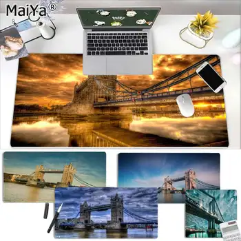 

Maiya Tower Bridge and river Rubber PC Computer Gaming mousepad Speed/Control Version Large Gaming Mouse Pad