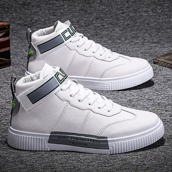 

New High quality Men casual Shoes outdoor Comfortable leather fashion Male Flat Sneakers Shoes