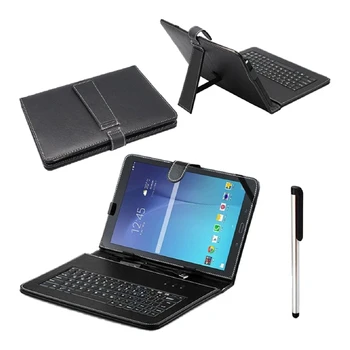 

For Samsung Galaxy Tab E T560 9.6 mini USB Keyboard Stand Case Cover