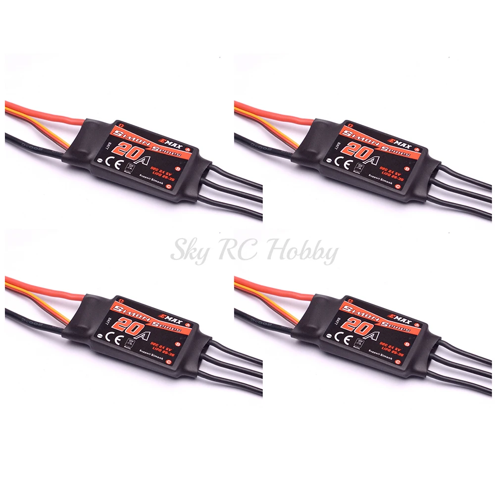 4 шт. 20A Simonk/BLHeli ESC+ 4 шт. Readytosky MT2204 2204 2300KV бесщеточный двигатель для QAV-R 220 Robocat 270 280 части квадрокоптера