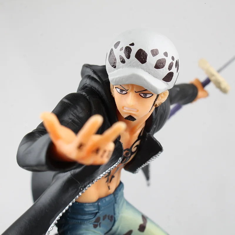 Изысканный один кусок награда D Trafalgar Law 8-го поколения ПВХ аниме 18 см фигурка Модель Коллекция игрушки настольное украшение
