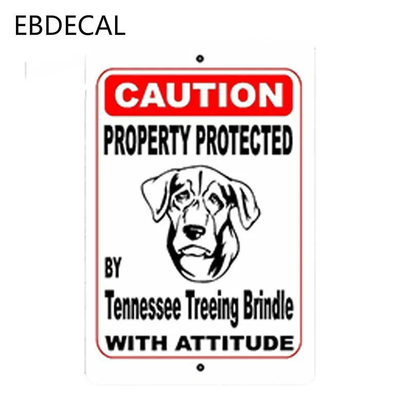 Ebdeckle свойства, защищенные Treeing Brindle собака для Авто/бампер/окно/наклейка на стену стикеры наклейки DIY Декор CT6472