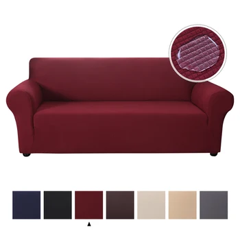 

1/2/3/4 Seater Waterproof Sofa Cover Knitted Elastic Recliner Couch Sofa Slipcover Protector All-inclusive Chair Sofa Cover